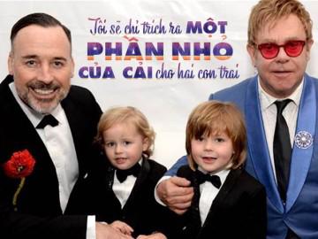 Cách dạy con đức tính tiết kiệm với "Ba lọ tiền xu” của ông bố đồng tính Elton John