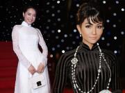 Thời trang - Mặc kệ Trường Giang - Nam Em, Nhã Phương diện áo dài, xuất hiện trên thảm đỏ VIFW 2018