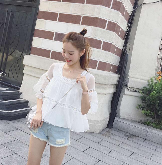 Bạn đã có áo sơ mi cổ vuông hot nhất hè như Hà Hồ chưa? - 7