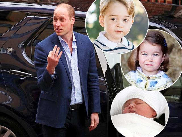 Vợ vừa sinh thêm con, Hoàng tử William cười tếu: Vậy là giờ tôi có tận 3 mối lo