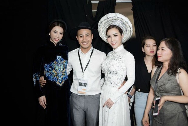 Á hậu Đặng Ngọc Đình đọ sắc cùng Ngọc Trinh tại Tuần lễ thời trang quốc tế Việt Nam - 5