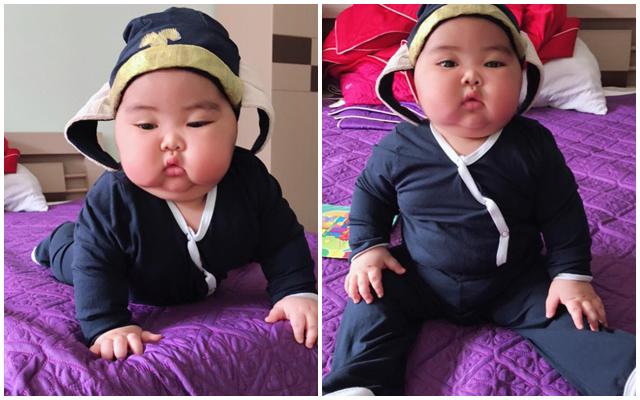 Bú mẹ hoàn toàn 6 tháng đầu, bé 11 tháng béo tròn, chắc nịch - 8