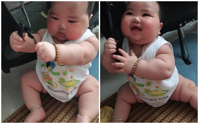 Bú mẹ hoàn toàn 6 tháng đầu, bé 11 tháng béo tròn, chắc nịch - 10