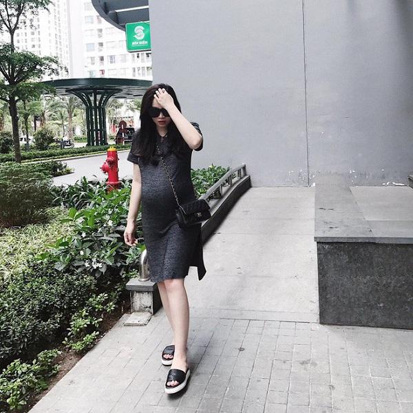 Những bà bầu khiến chị em tấm tắc: amp;#34;Ai nói bầu xấu, vẫn có thể xinh đẹp ngút trờiamp;#34; - 10