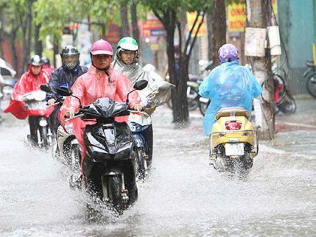 Thời tiết ngày Giỗ Tổ Hùng Vương: Mưa dông diện rộng, đề phòng mưa đá và tố lốc