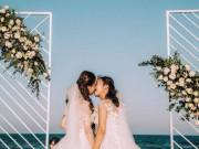 Eva Yêu - Hai cô gái từng là tình địch tổ chức đám cưới đẹp như mơ giữa bãi biển