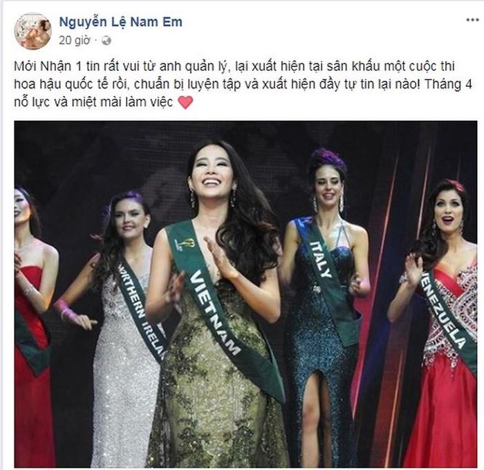 Những chiêu trò của Nam Em chỉ là bệ phóng để cô tiếp tục thi quốc tế? - 3