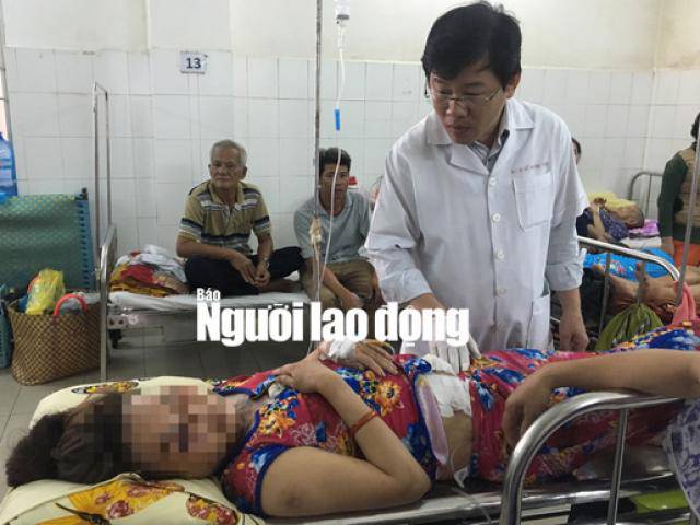 Người phụ nữ bị sét đánh ngã gục, nhập viện trong tình trạng ngưng tim, bỏng nặng