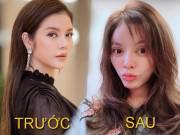 Làm đẹp - Nhan sắc khác biệt giữa thảm đỏ và khi ở nhà khiến Lý Nhã Kỳ phải lên tiếng