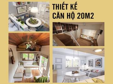 Ai bảo nhà nhỏ là không thoải mái, ngắm 4 căn hộ 20m2 này ai cũng muốn vào ở ngay