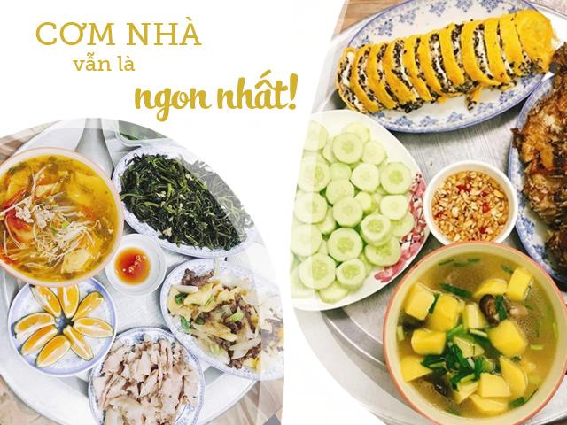 Có gì trong bữa cơm của cô vợ 9x được chồng khen cơm nhà hàng không bằng vợ nấu?