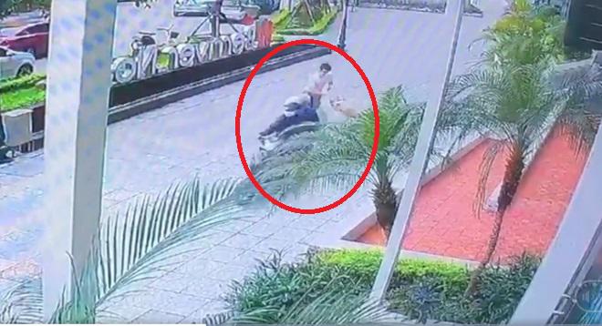 Kẻ gian cướp chó cưng trước sảnh chung cư, kéo lê người chủ hàng chục mét gây xôn xao MXH - 1