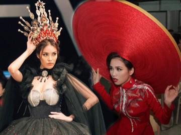 Loạt thiết kế thách thức sức chịu nặng của người mẫu trên sàn catwalk Việt!