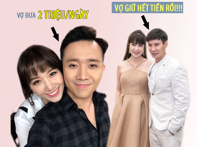 Soi TV Show: Lộ chuyện tiền chồng, tiền vợ của các cặp đình đám Vbiz