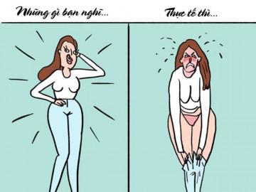 Những tình huống khi mua quần áo mà chỉ những cô nàng... hơi béo mới hiểu