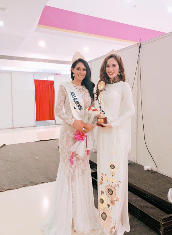 Người đẹp Princess Ngọc Hân giành giải Hoa hậu được yêu thích nhất tại Miss Glam World 2018 - 8