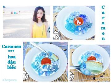 9x thử làm caramen hoa đậu biếc chơi chơi ai ngờ thành phẩm hút gần 2 nghìn like