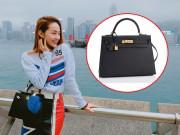 Thời trang - Sau nghi vấn cằm lệch, Minh Hằng xinh đẹp xách túi nửa tỷ đồng đi muôn nơi!