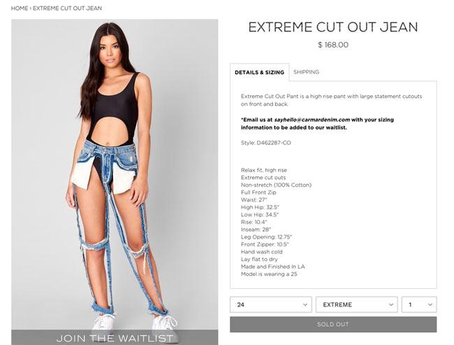 Quần jeans tưởng amp;#34;vứt không ai thèm lấyamp;#34; lại bán đắt như tôm tươi - 3