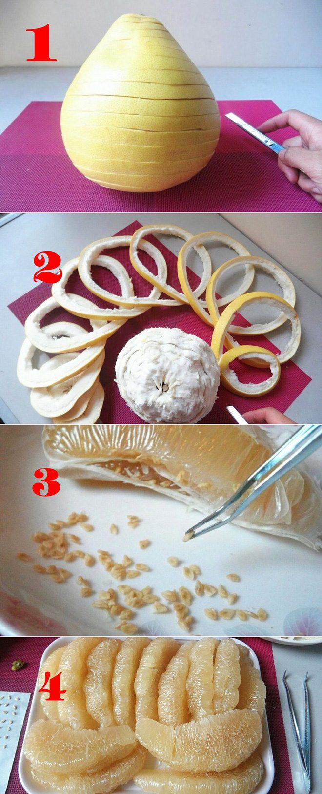 Anh chàng gọt vỏ sầu riêng nhẵn thín như gọt bưởi - 4