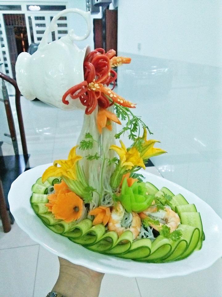 Mẹ đảm thích trang trí món ăn, làm món miến amp;#34;bayamp;#34; khiến hàng nghìn chị em thích thú - 9