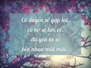 Đời người đến và đi đều bởi duyên nợ