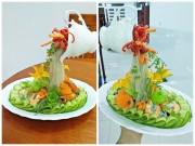 Bếp Eva - Mẹ đảm thích trang trí món ăn, làm món miến "bay" khiến hàng nghìn chị em thích thú