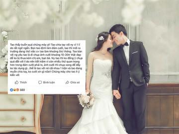 Đòi chụp ảnh cưới 20 triệu cho “bằng chị, bằng em”, cô gái nhận phản ứng dữ dội