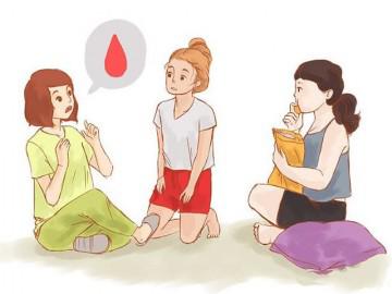 Màu sắc kinh nguyệt khác thường cho thấy sức khỏe quý cô đang có vấn đề