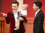 Làng sao - Con trai đáng yêu của "Hoàng tử xiếc" Quốc Nghiệp khiến Trấn Thành thích mê