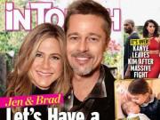 Làng sao - Rầm rộ thông tin Jennifer Aniston định sinh con cho Brad Pitt vì giờ anh đã độc thân