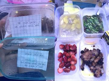 Nấu ăn rồi viết giấy dặn dò bạn gái, chàng trai khiến dân mạng phát ghen nhưng sự thật thì...