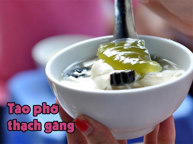 Nắng nóng thế này nhất định phải đi ăn tào phớ thạch găng mát lịm chỉ 8 nghìn/bát