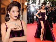 Thời trang - Lý Nhã Kỳ thiêu đốt mọi ánh nhìn khi diện váy xẻ táo bạo tại LHP Cannes