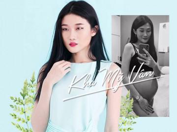 Kha Mỹ Vân mang bầu, chồng Tây là người đầu tiên phát hiện, chăm sóc vợ từ A-Z