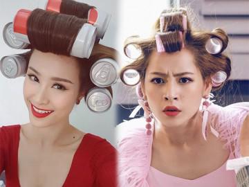 Cười "banh nóc" với các kiểu làm tóc cực chịu chơi của sao Việt hạng A