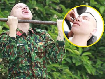 Sao Nhập Ngũ: Hoàng Tôn và 2 ca sĩ trẻ lóng ngóng, chật vật trong ngày đầu đi bộ đội