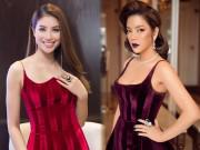 Thời trang - Hãy xem cách Phạm Hương, Lý Nhã Kỳ diện đầm nhung mà vẫn không hề bị già