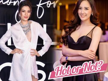 Nguyễn Thị Thành mặc váy nhàu nhĩ đi sự kiện, Mai Phương Thúy buông lơi vòng 1 vì váy rộng