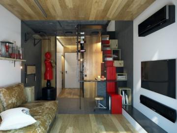 Căn hộ chỉ 18m2 mà cực rộng khiến ai vào cũng phải xuýt xoa: Cần gì nhà to