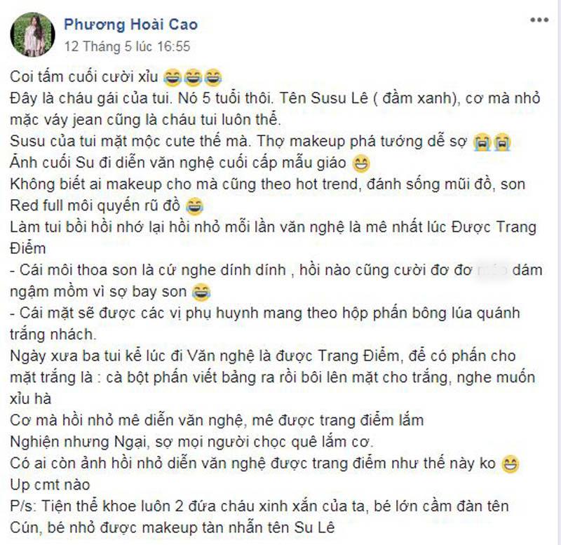 Dân mạng cười lăn vì nỗi sợ mang tên amp;#34;trang điểm diễn văn nghệamp;#34; - 1