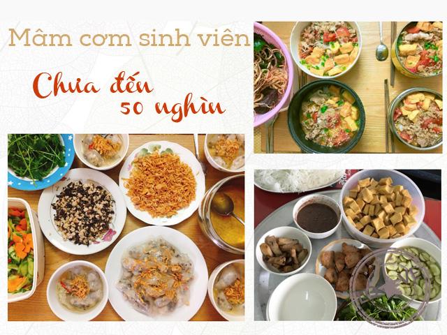Những mâm cơm ngon chưa đến 50 nghìn của cô sinh viên khiến dân mạng rần rần đòi ở ghép
