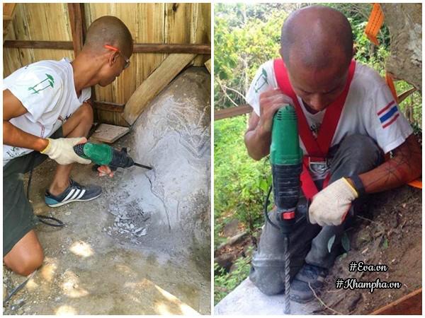 bo pho len rung, vi dao dien tu tay xay nha go dep ngo ngang giua dai ngan, bien khoi - 4