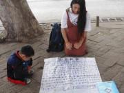 Tin tức - Sự thật phía sau hình ảnh thai phụ 9 tháng rao bán con trong bụng khiến nhiều người chỉ trích