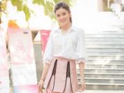 Thời trang - Á hậu Huyền My xinh đẹp như nữ sinh, lần đầu chia sẻ về những cám dỗ sau đăng quang