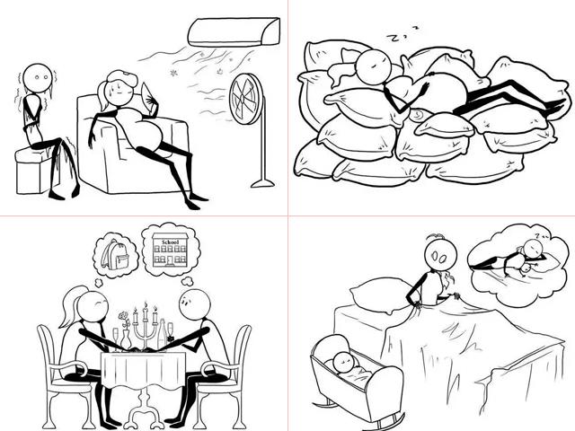 Bộ tranh bóc trần sự thật khi mang thai và sinh con, mẹ nào xem cũng gật gù Quá chuẩn!