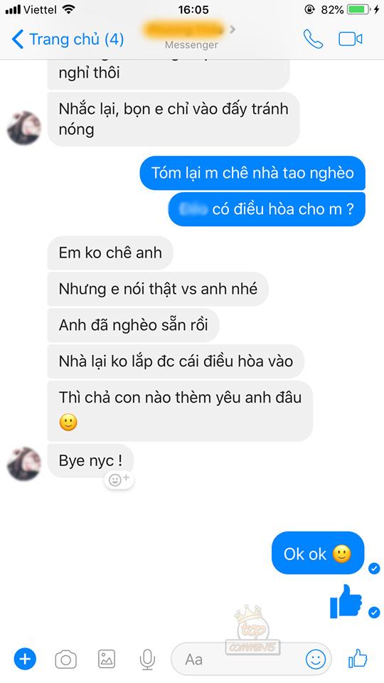 Lý do chia tay hot nhất mùa: Anh không có điều hòa, em hẹn trai đi nhà nghỉ cho... mát - 5