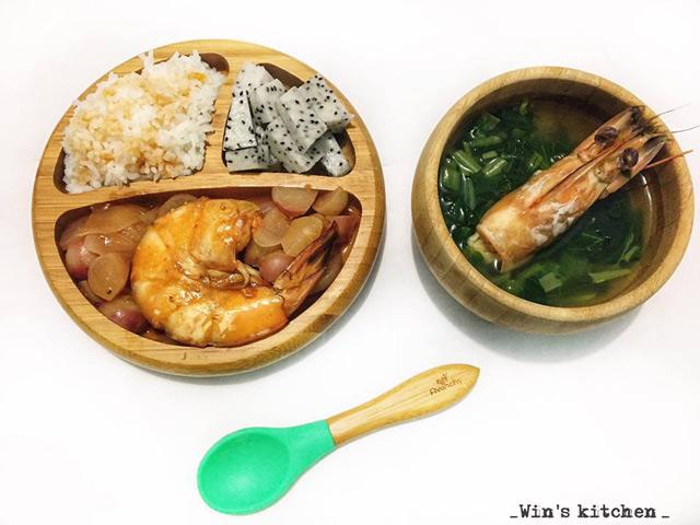 Chỉ 30 phút, mẹ Bình Thuận nấu cho con bữa ăn dặm với cơm ngon mê ly - 12