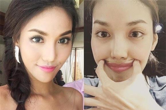 Bất ngờ trước nhan sắc thật của sao Việt sau khi tháo bỏ kính áp tròng - 9
