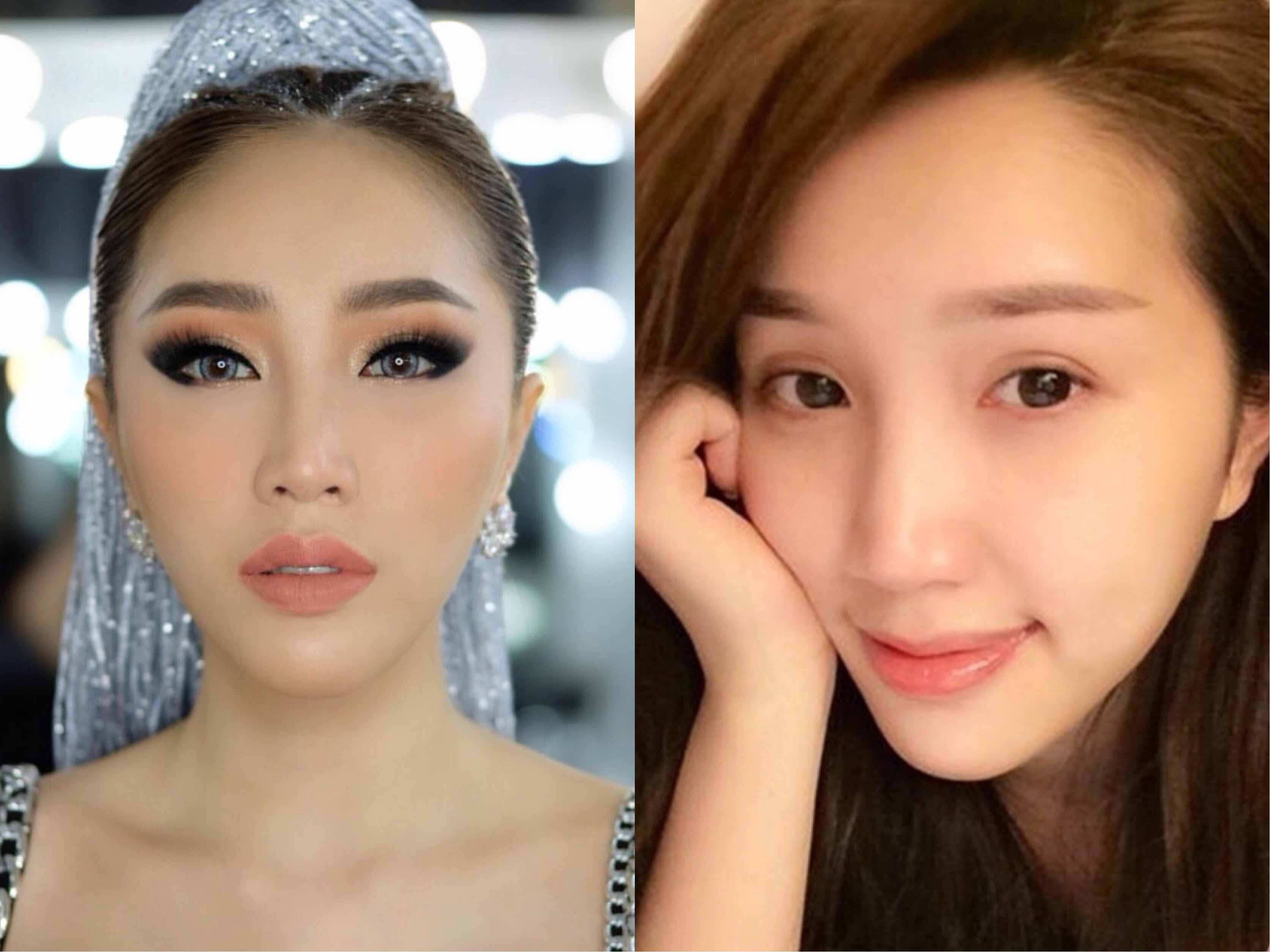 Bất ngờ trước nhan sắc thật của sao Việt sau khi tháo bỏ kính áp tròng - 1